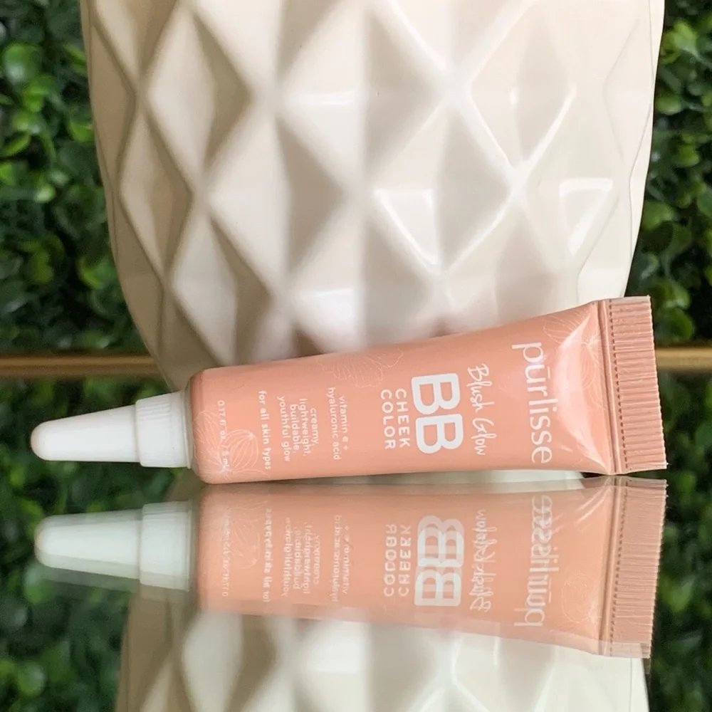 pūrlisse COOL MAUVE Blush Glow BB Cheek Color | NEW | Travel Size | purlisse